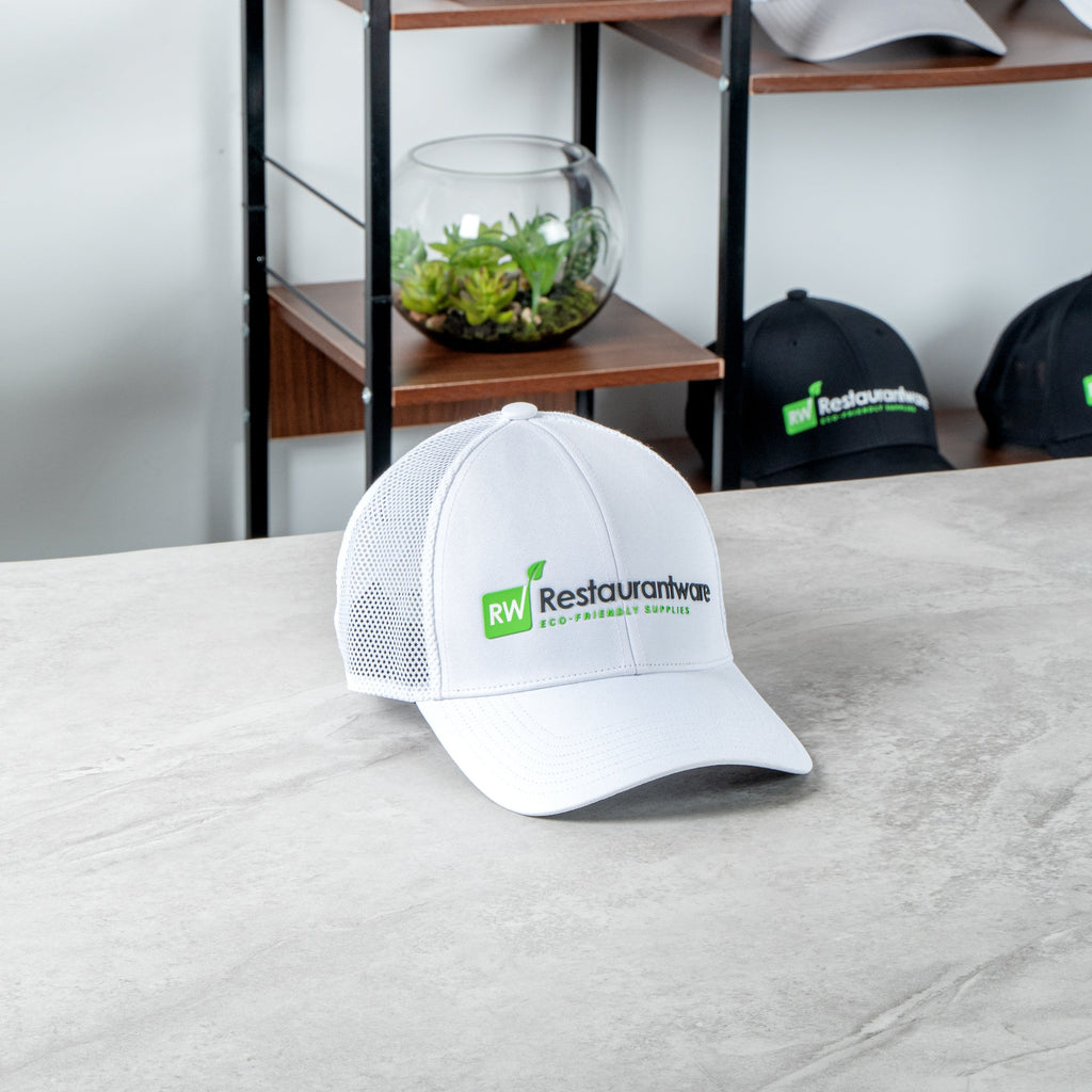 RW Threads White Trucker Snapback Hat - 1 count box