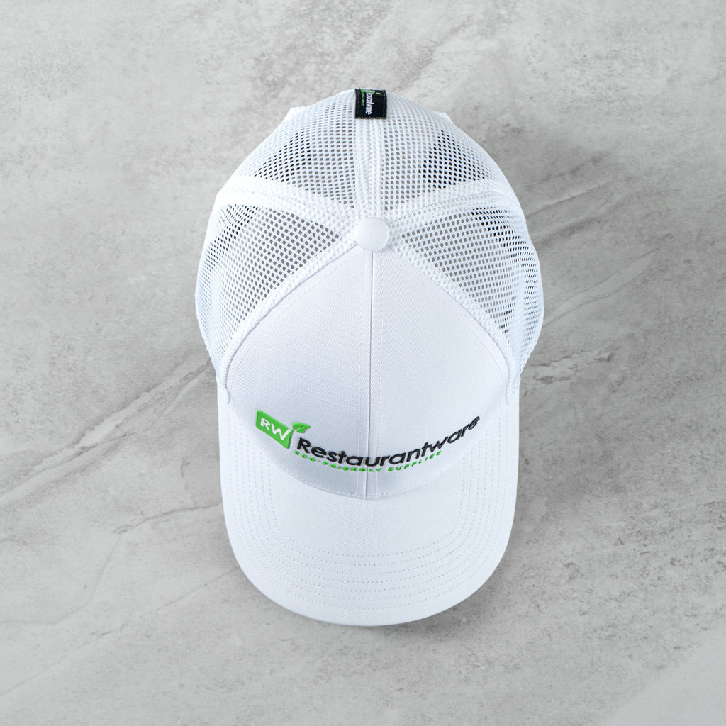RW Threads White Trucker Snapback Hat - 1 count box