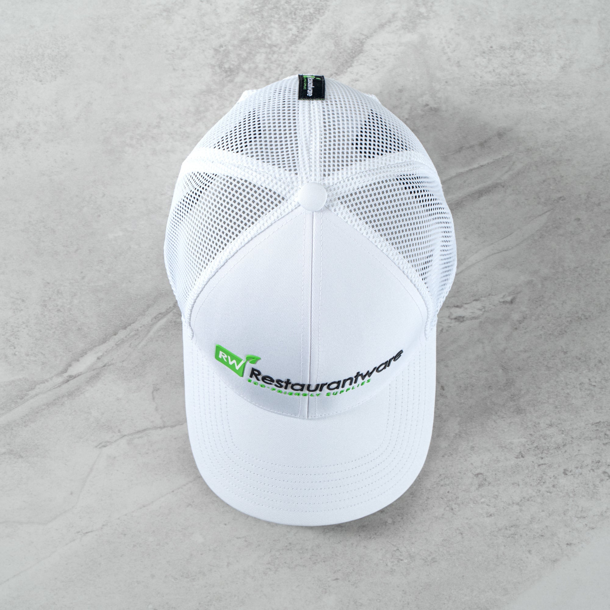 RW Threads White Trucker Snapback Hat - 1 count box