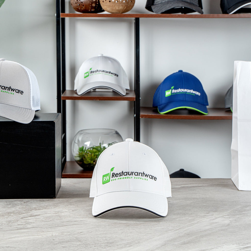 RW Threads White Adjustable Perforated Hat - 1 count box