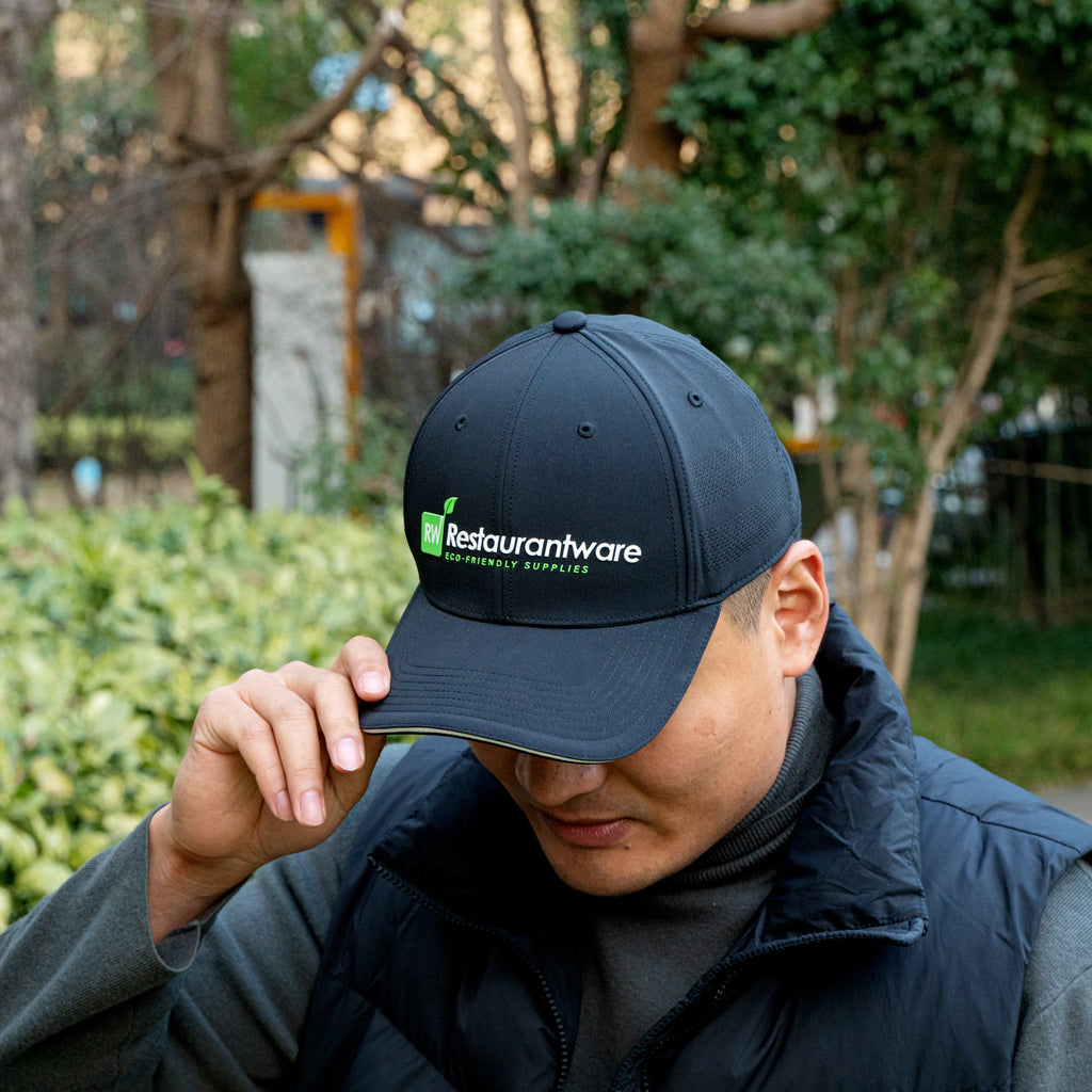 RW Threads Black Adjustable Perforated Hat - 1 count box