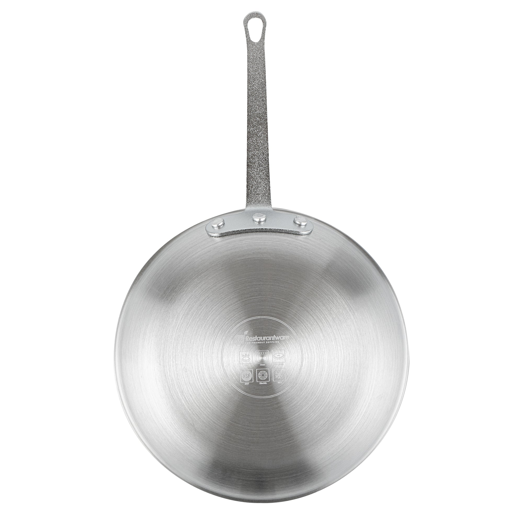 Met Lux Aluminum 10" Fry Pan - 6 count box
