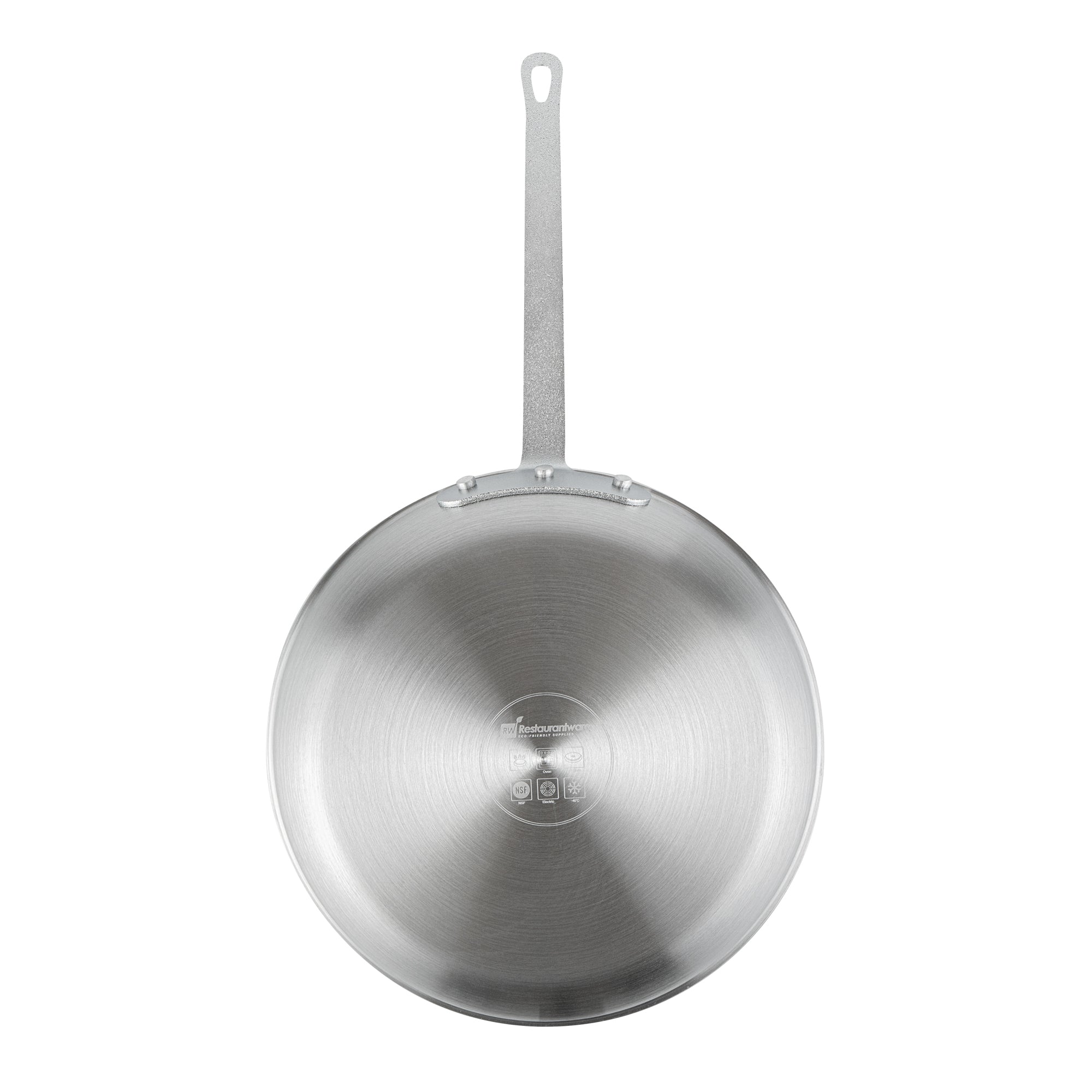 Met Lux Aluminum 12" Fry Pan - 6 count box