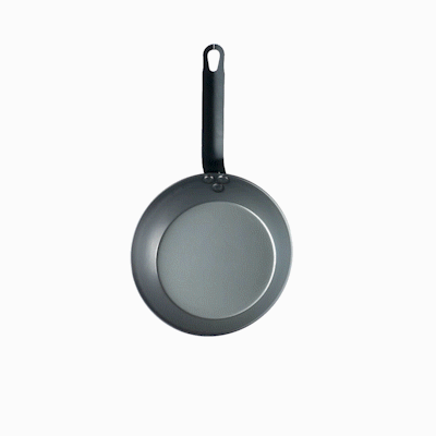 Met Lux Carbon Steel 8" Fry Pan - 6 count box