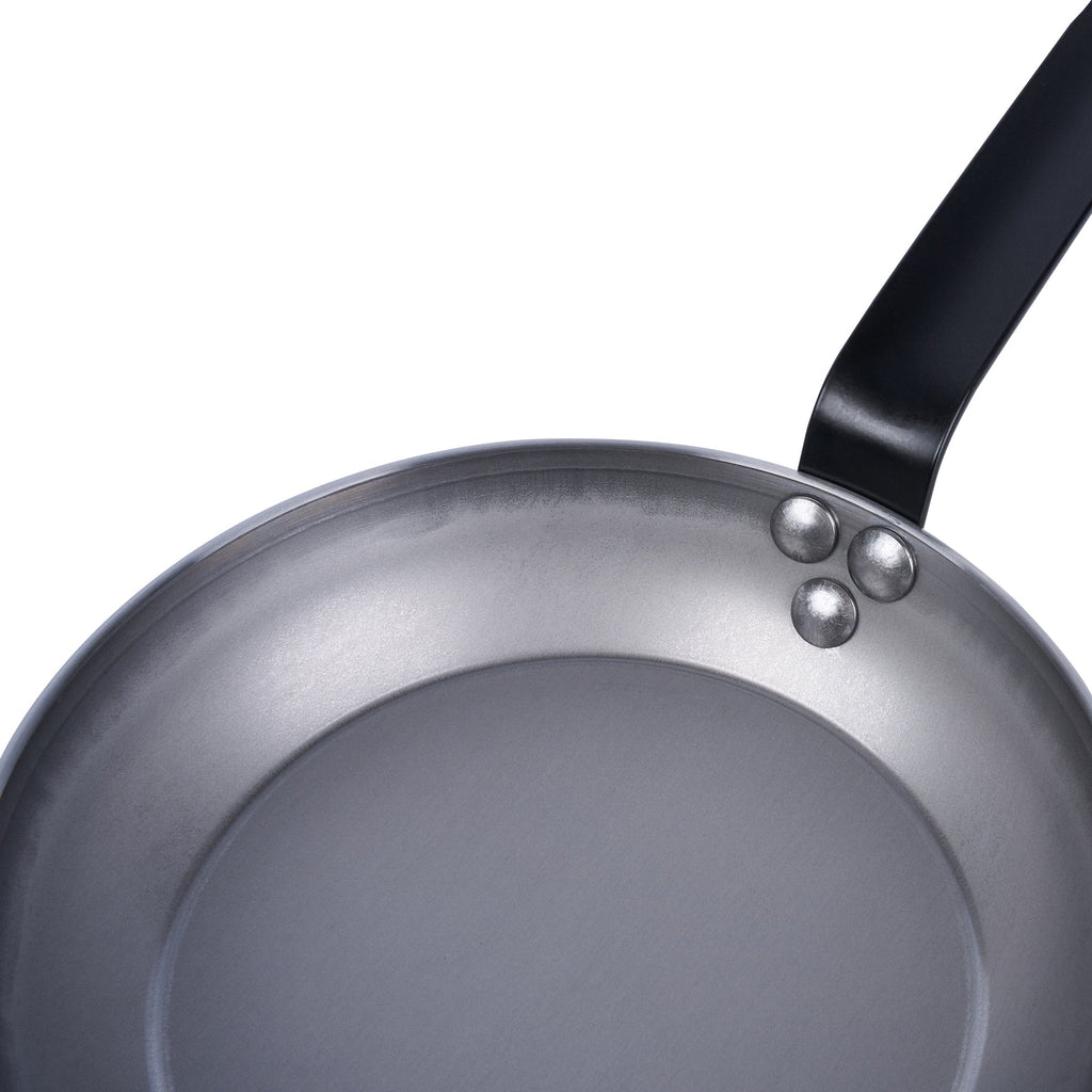Met Lux Carbon Steel 8" Fry Pan - 6 count box