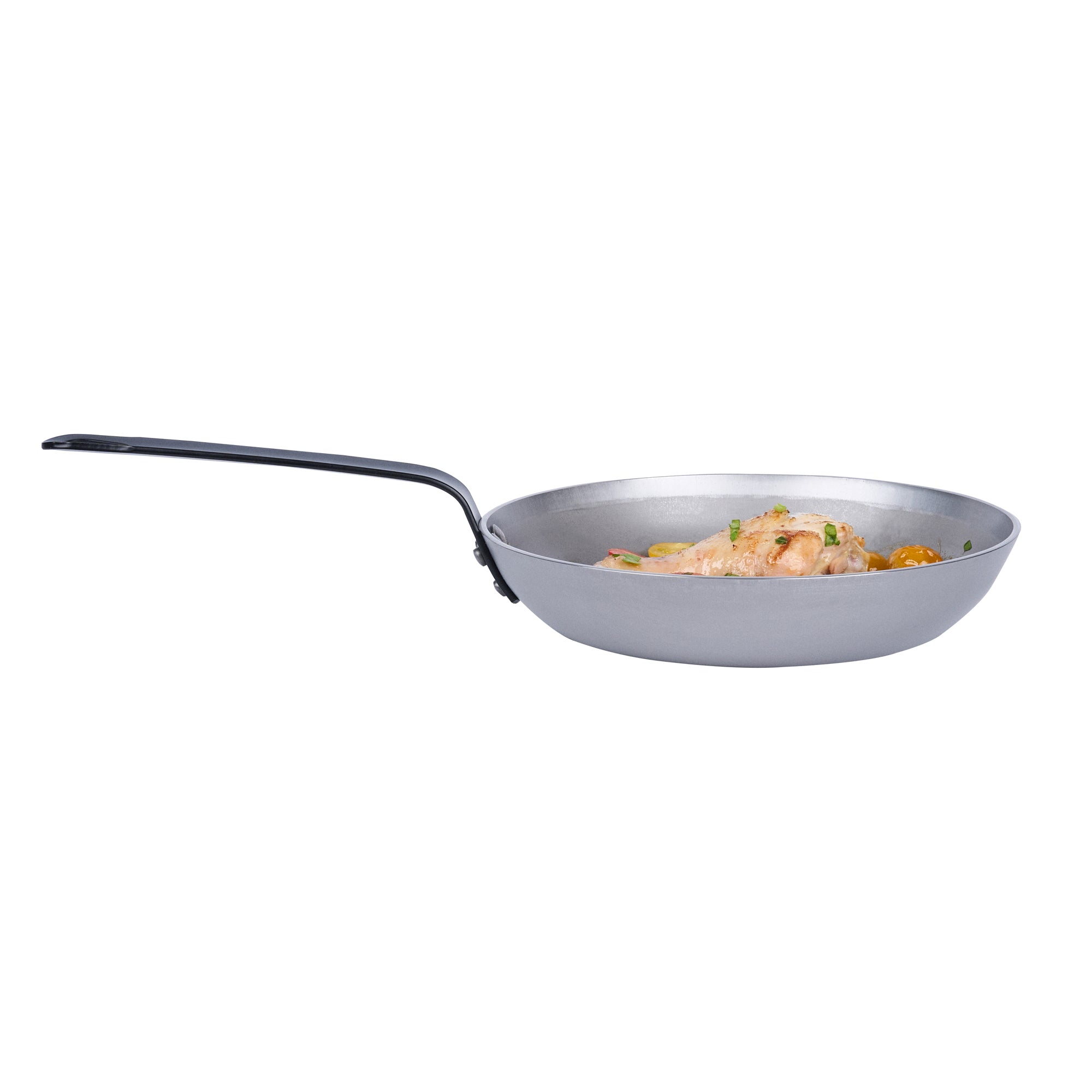 Met Lux Carbon Steel 9" Fry Pan - 6 count box