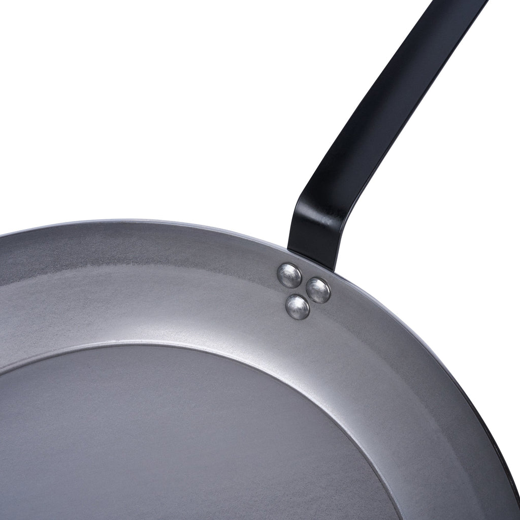 Met Lux Carbon Steel 16" Fry Pan - 6 count box
