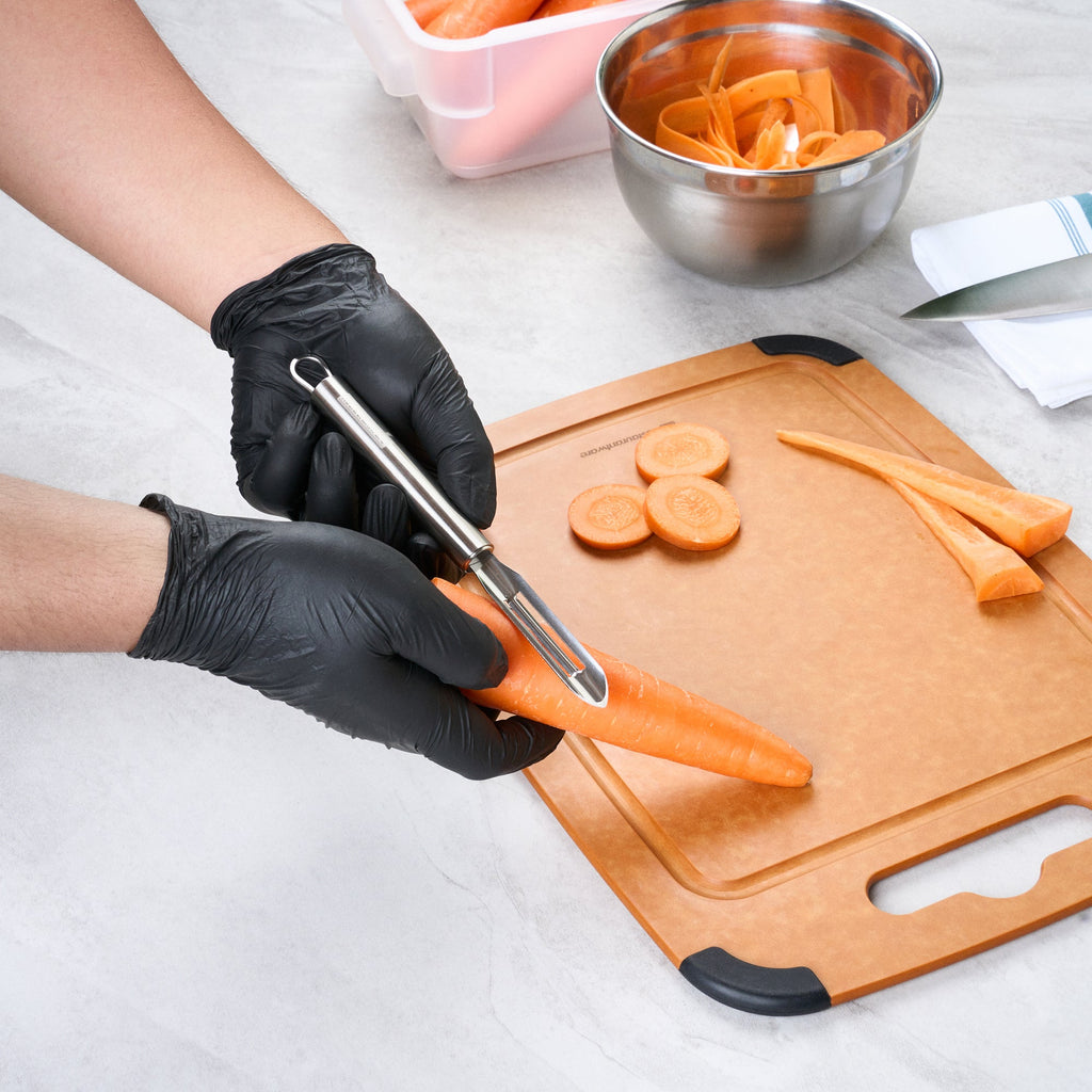 German Standard Stainless Steel Vegetable Peeler - 7 3/4'' - 1 count box