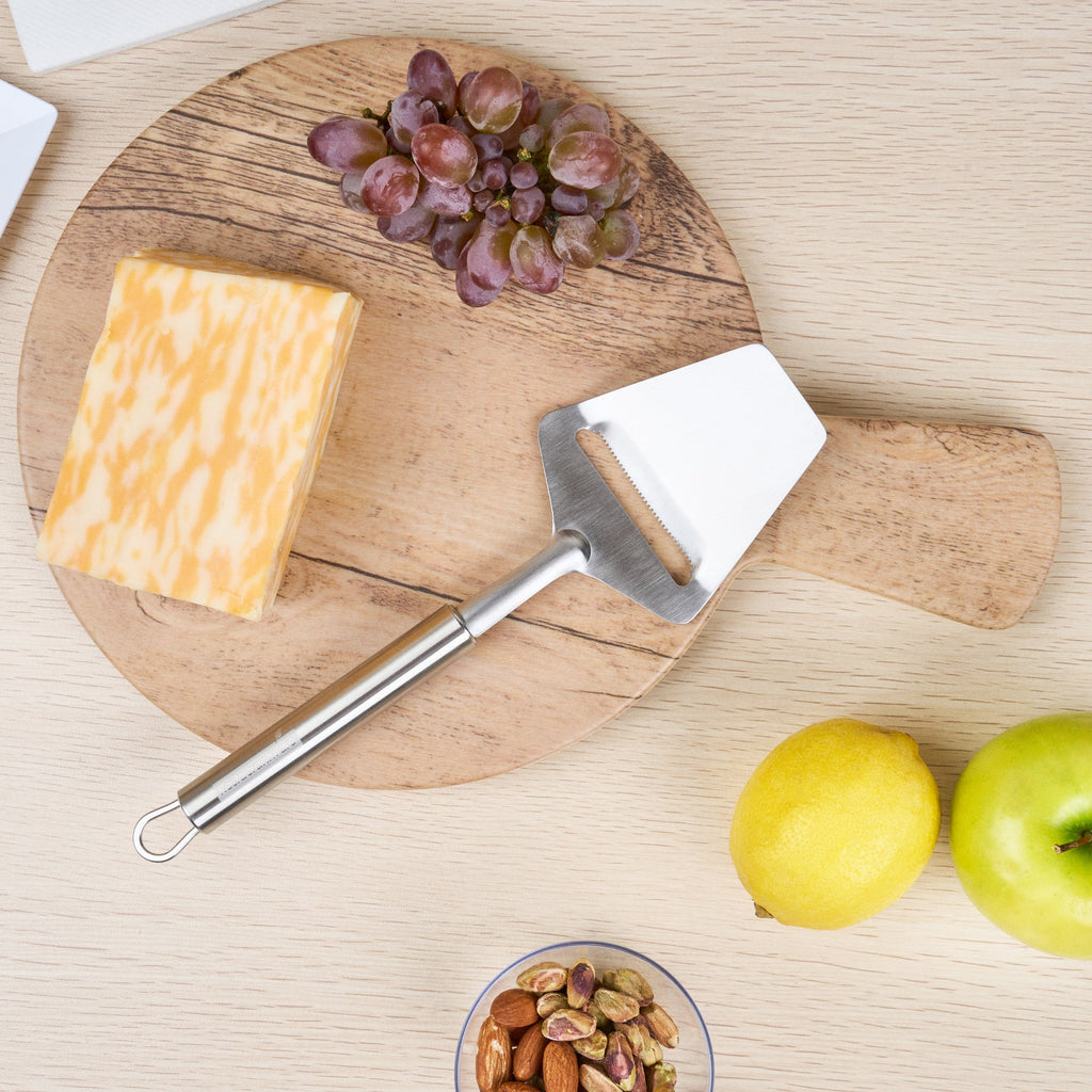 German Standard Stainless Steel Cheese Plane / Slicer - 9 1/2'' - 6 count box