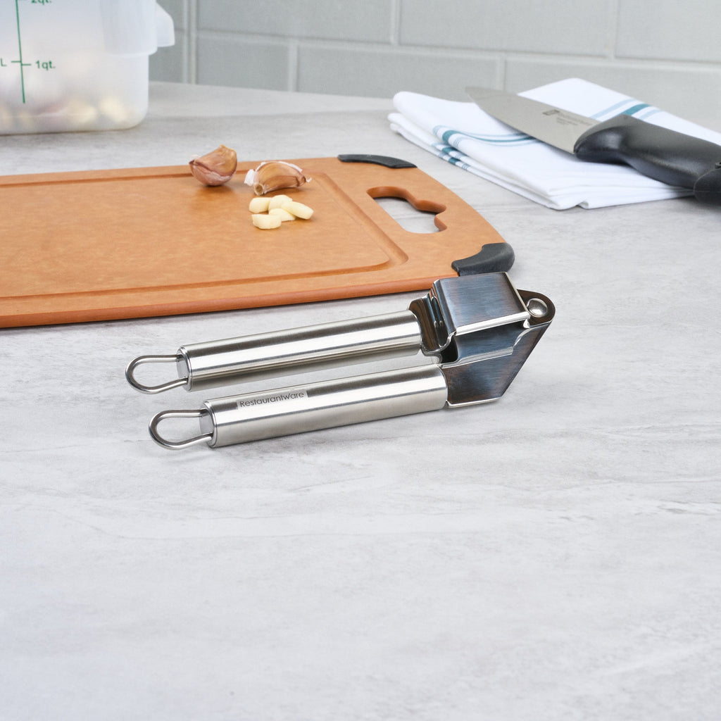 German Standard Stainless Steel Garlic Press - 1 count box