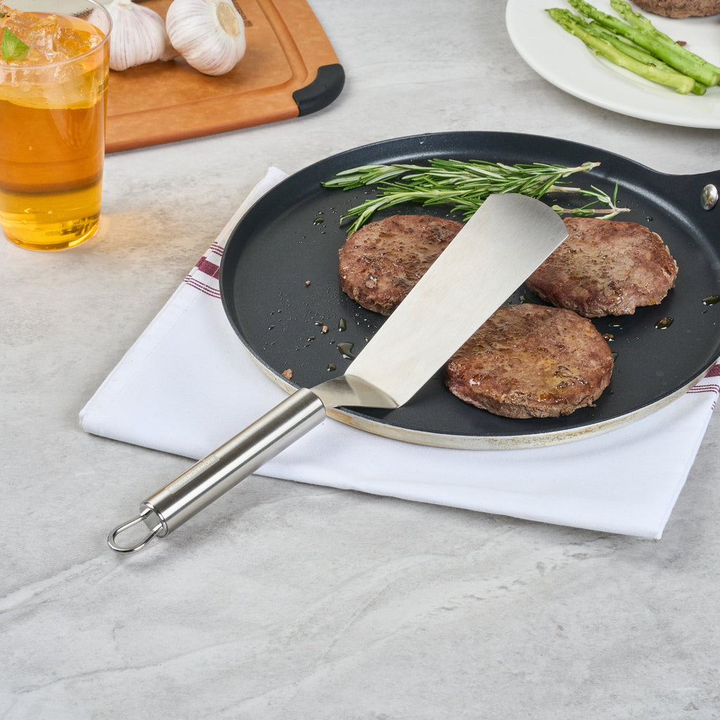 German Standard Stainless Steel Turner - 11'' - 1 count box