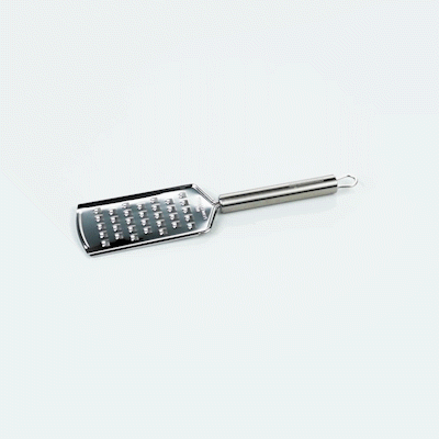 German Standard Stainless Steel Coarse Grater - 10'' - 1 count box