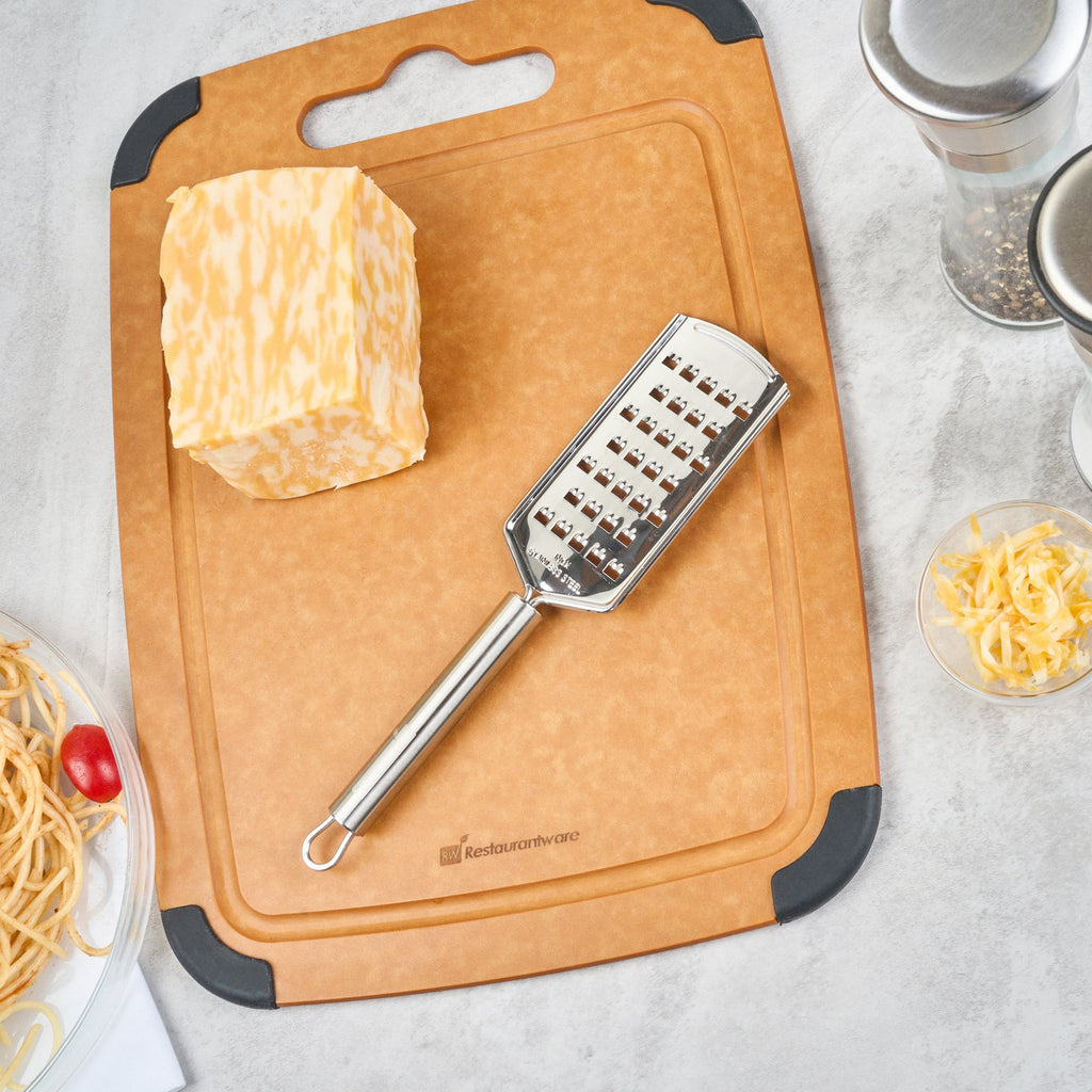 German Standard Stainless Steel Coarse Grater - 10'' - 1 count box