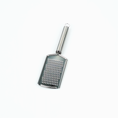 German Standard Stainless Steel Fine Grater - 9 3/4'' - 6 count box