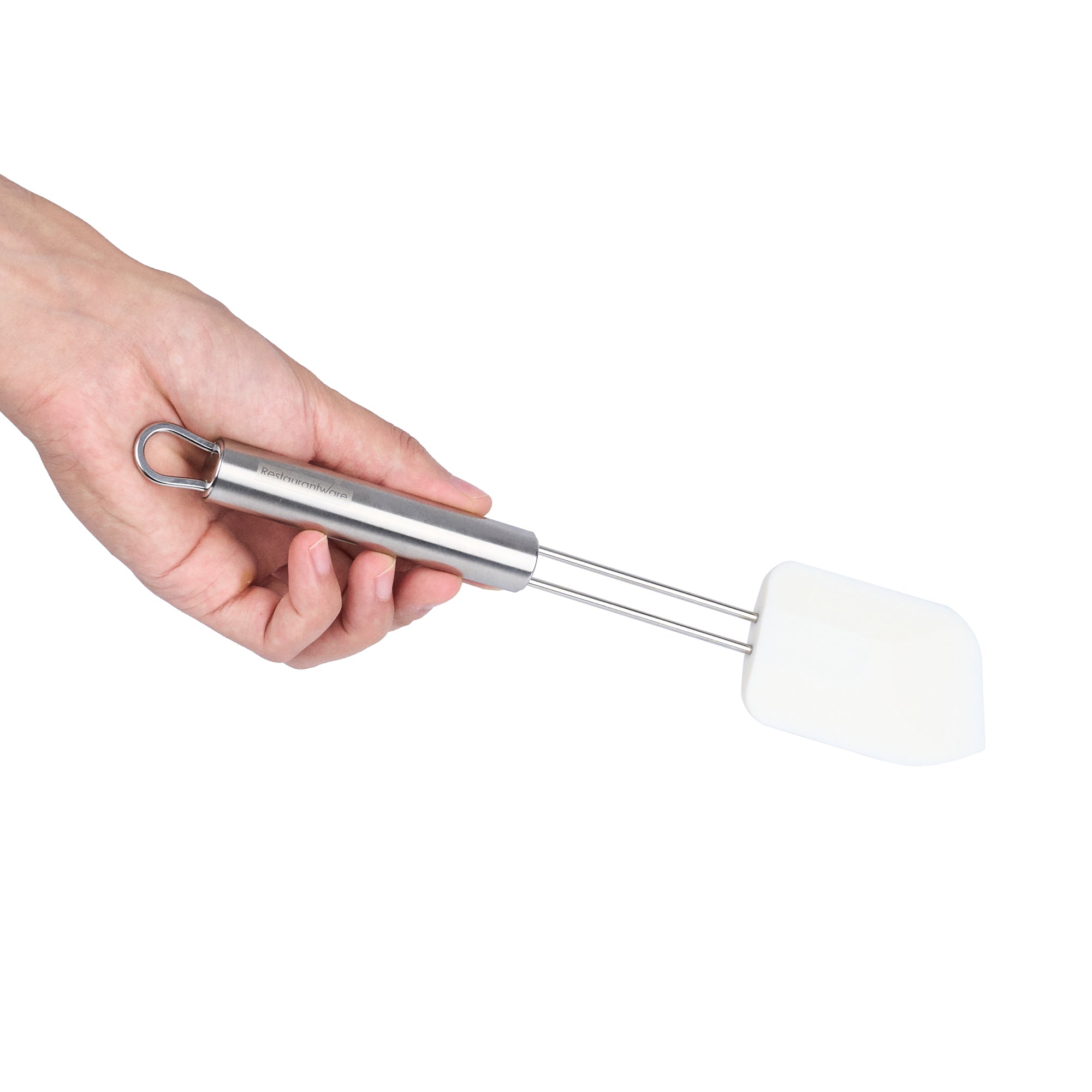 German Standard Silicone Spatula - with Stainless Steel Handle - 11'' - 1 count box