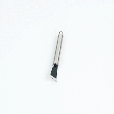 German Standard Stainless Steel Citrus Zester - 5 3/4'' - 1 count box