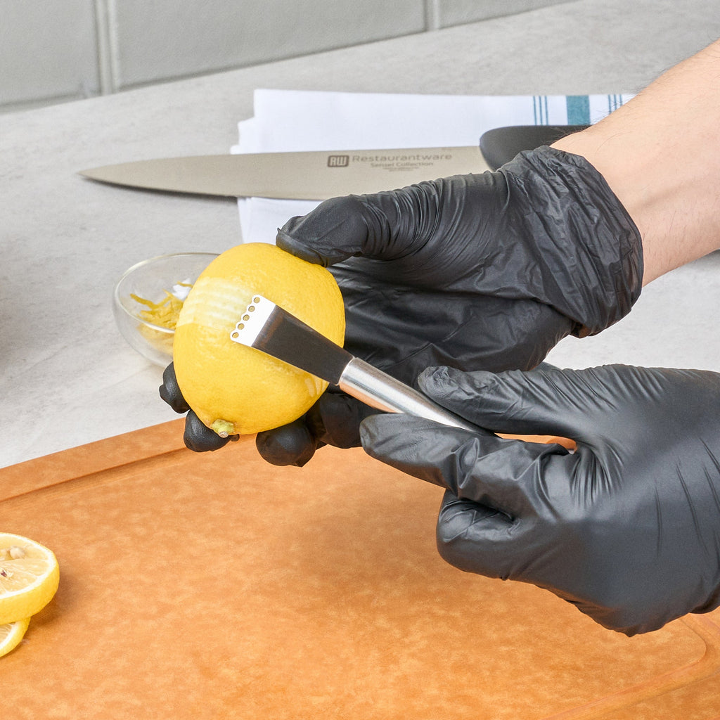 German Standard Stainless Steel Citrus Zester - 5 3/4'' - 1 count box