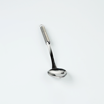 German Standard Stainless Steel Serving Spoon - Solid - 12 1/4'' - 1 count box