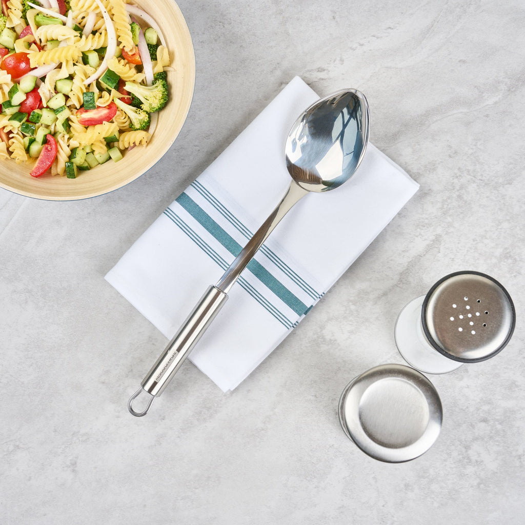 German Standard Stainless Steel Serving Spoon - Solid - 12 1/4'' - 1 count box