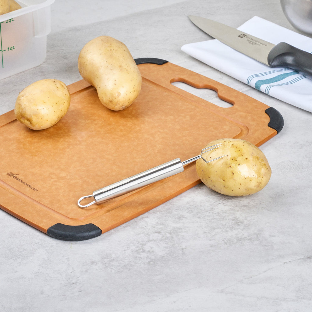 German Standard Stainless Steel Potato Fork - 6'' - 1 count box