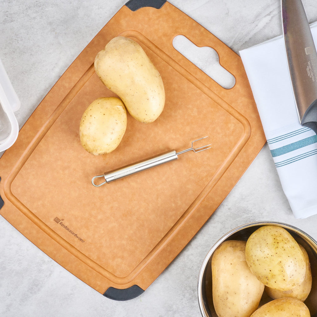 German Standard Stainless Steel Potato Fork - 6'' - 1 count box
