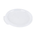 Met Lux Round Translucent Plastic Food Storage Container Lid - Fits 1 qt - 10 count box
