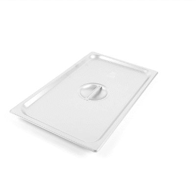 Kitchen Tek Stainless Steel Lid - Fits Full Size Steam Table Pan - 12 count box