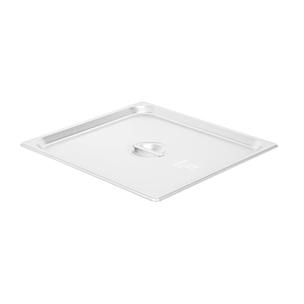 Kitchen Tek Stainless Steel Lid - Fits 2/3 Size Steam Table Pan - 12 count box