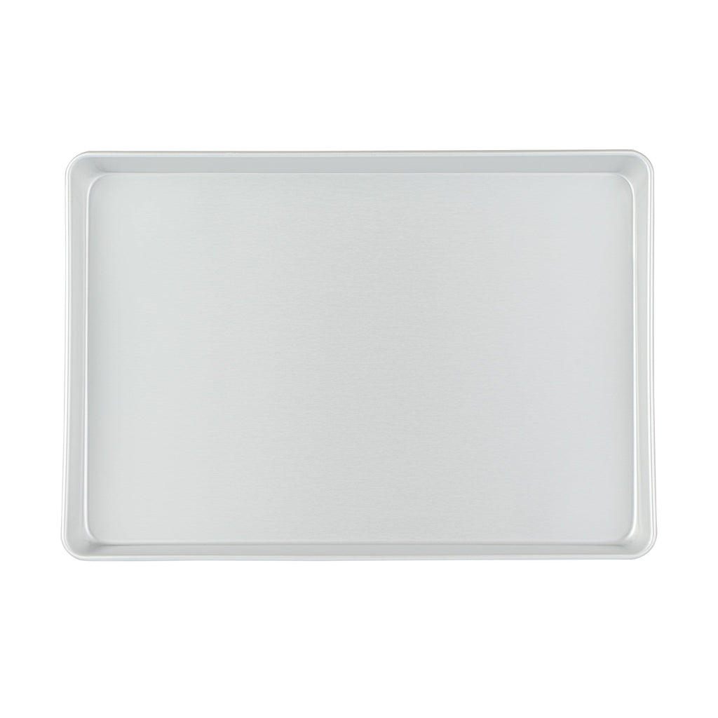 Met Lux Rectangle Aluminum Cake Pan - 18" x 12" x 2" - 12 count box