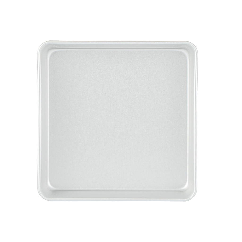 Met Lux Square Aluminum Cake Pan - 8" x 8" x 2" - 12 count box