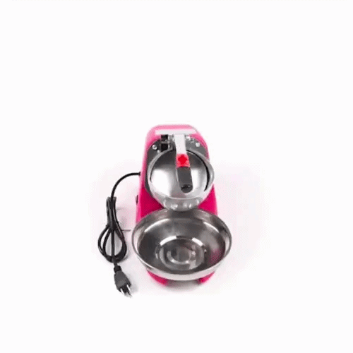 Hi Tek Pink Countertop Ice Crusher - 110V, 350W - 1 count box