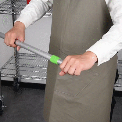 RW Clean Green Aluminum Telescopic Mop Pole Handle - 59 3/4" - 1 count box