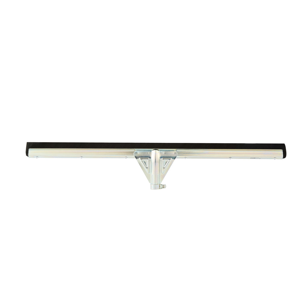 Clean Tek Professional Steel Heavy-Duty Floor Squeegee - Double Rubber - 30" - 1 count box