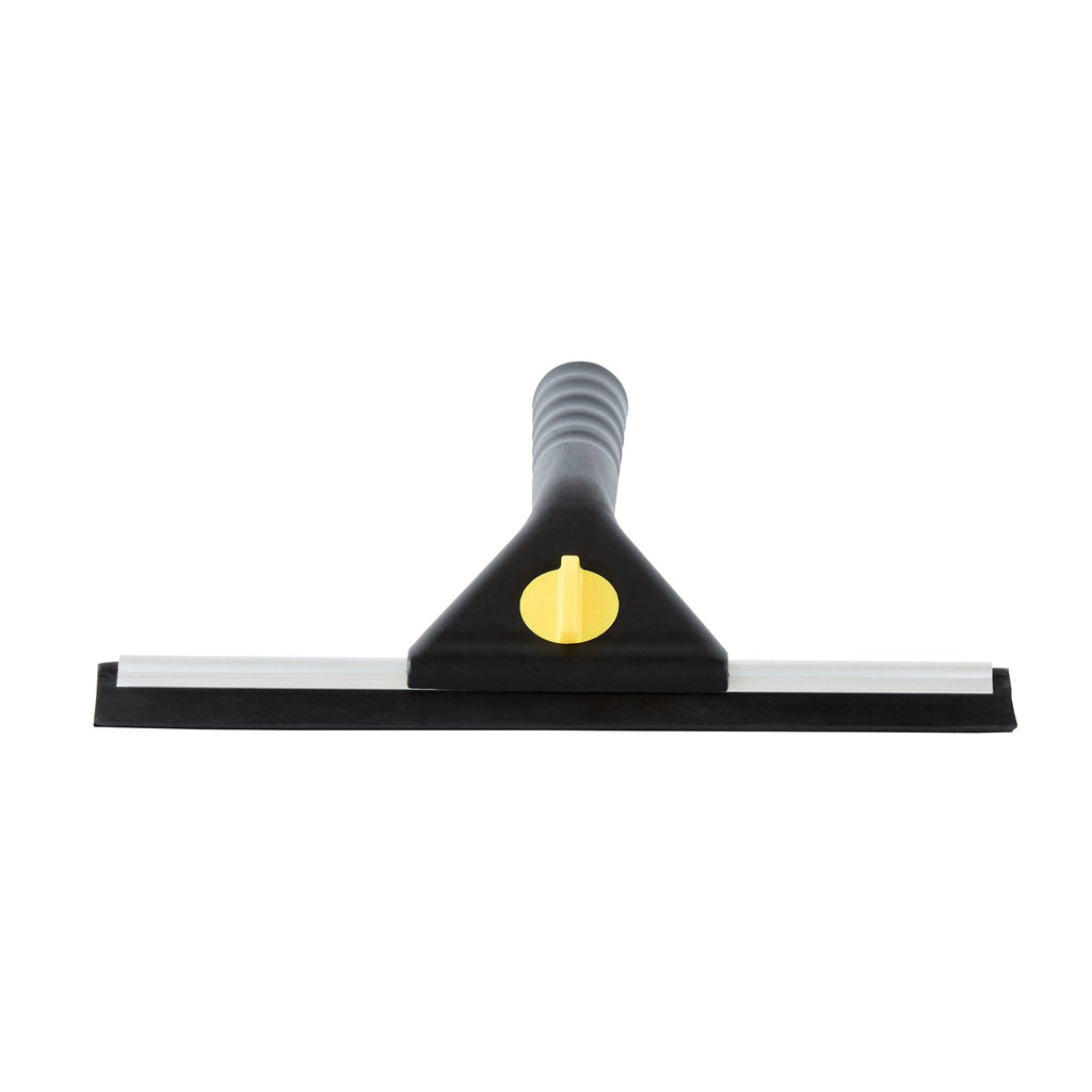 Clean Tek Professional Black Plastic Window Squeegee - 9 3/4" - 1 count box