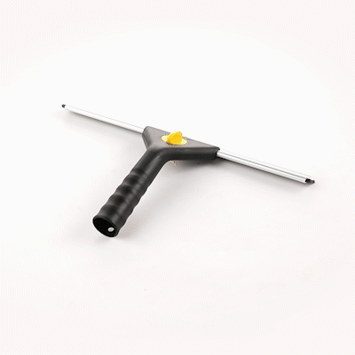 Clean Tek Professional Black Plastic Window Squeegee - 11 3/4" - 1 count box