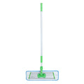 Clean Tek Professional Green Microfiber Mop - with Wet Mop Pad - 19 3/4" - 1 count box