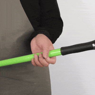 Clean Tek Professional Green Metal Quick Release Mop Handle - 60" - 1 count box