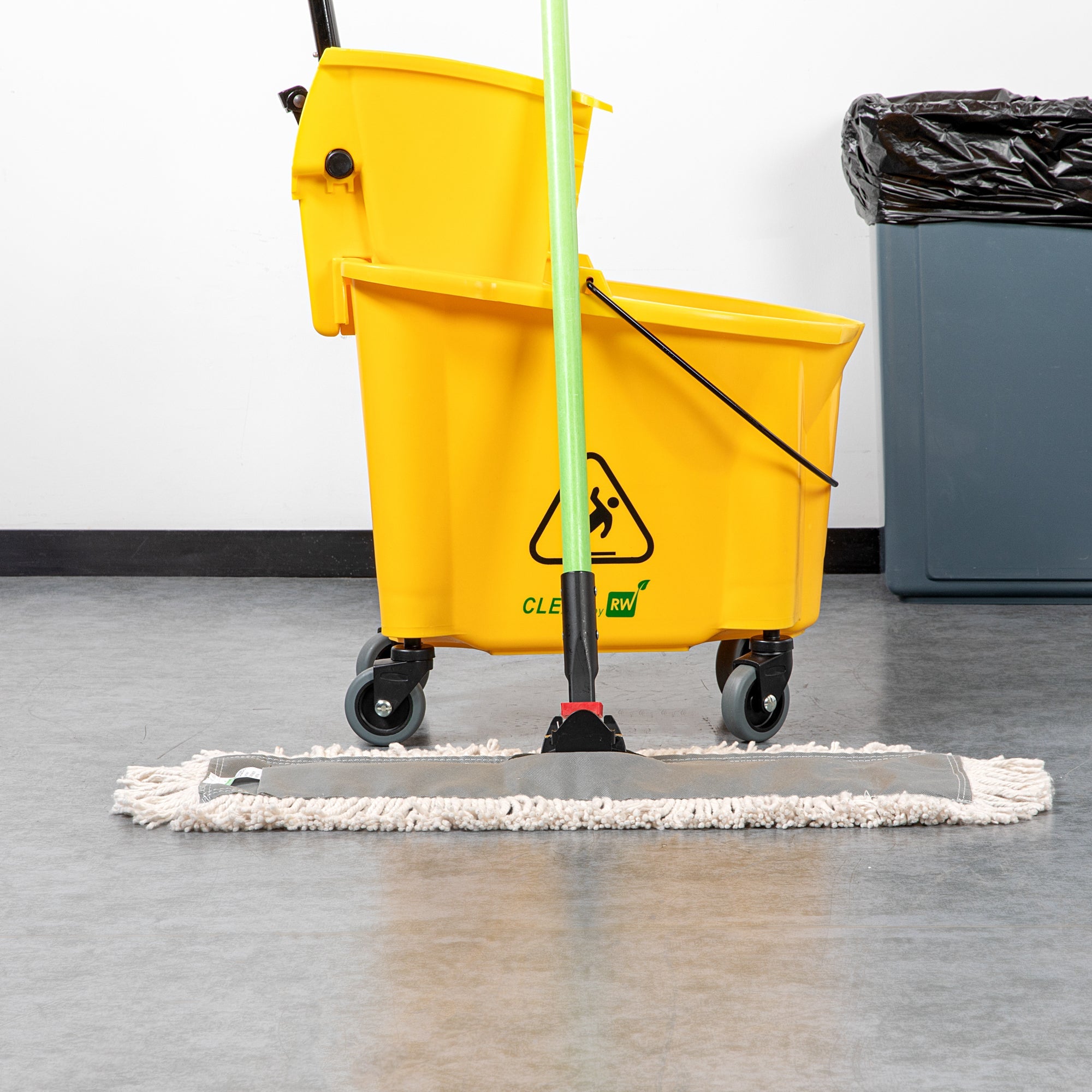 Clean Tek Professional Cotton Dry Dust Mop Head - 24" x 5" - 1 count box