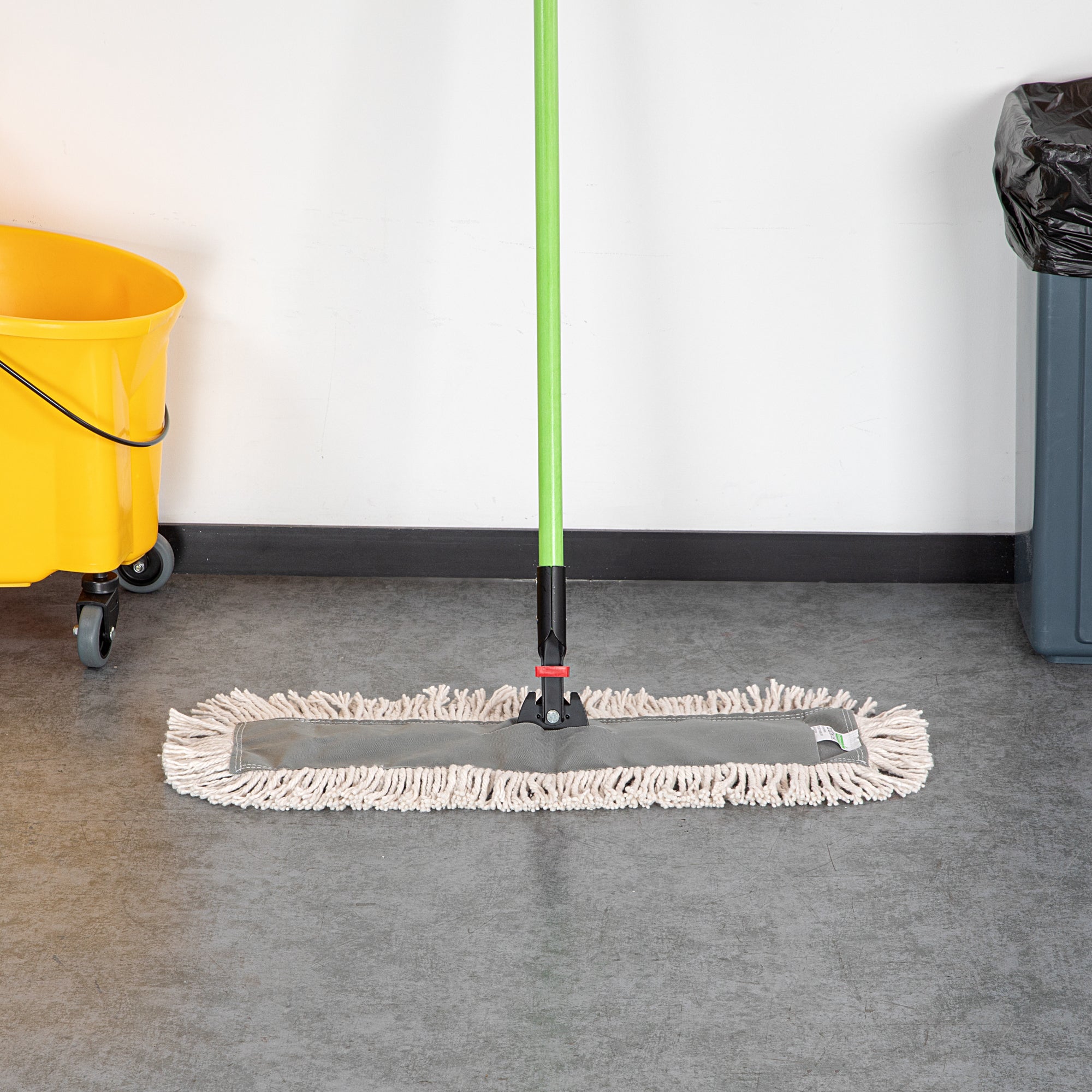 Clean Tek Professional Cotton Dry Dust Mop Head - 24" x 5" - 1 count box