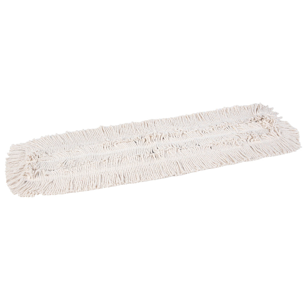 Clean Tek Professional Cotton Dry Dust Mop Head - 35 3/4" x 5" - 1 count box