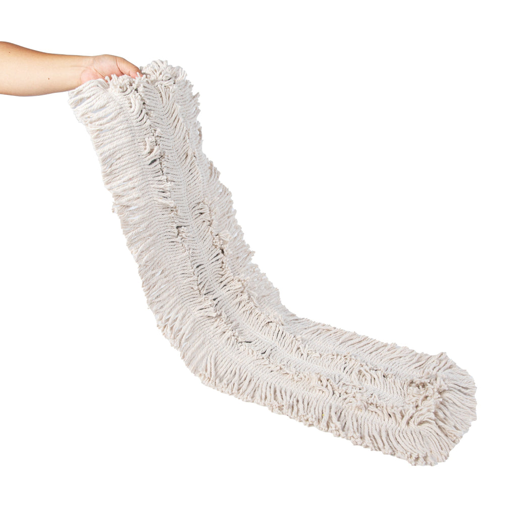 Clean Tek Professional Cotton Dry Dust Mop Head - 35 3/4" x 5" - 1 count box