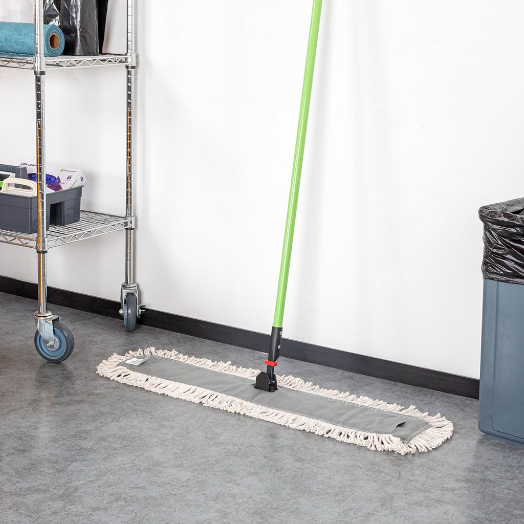 Clean Tek Professional Cotton Dry Dust Mop Head - 35 3/4" x 5" - 1 count box