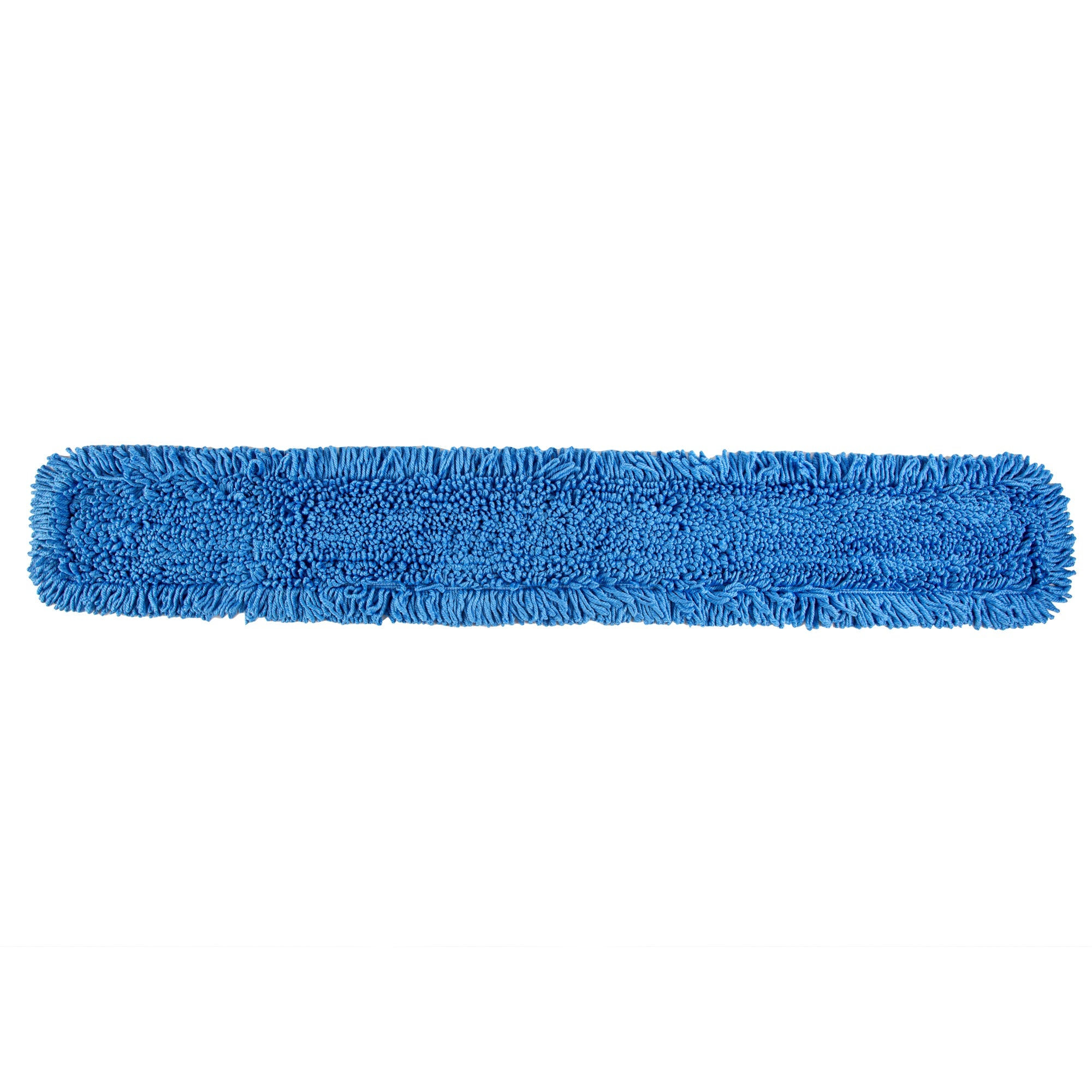 Clean Tek Professional Blue Microfiber Dust / Dry Mop Head - Looped - 60" - 1 count box