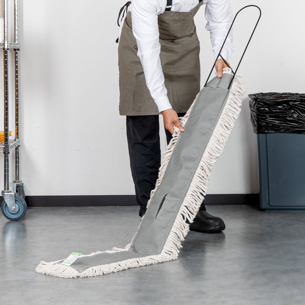 Clean Tek Professional Wire Swivel Snap Mop Frame - 48" x 5" - 1 count box