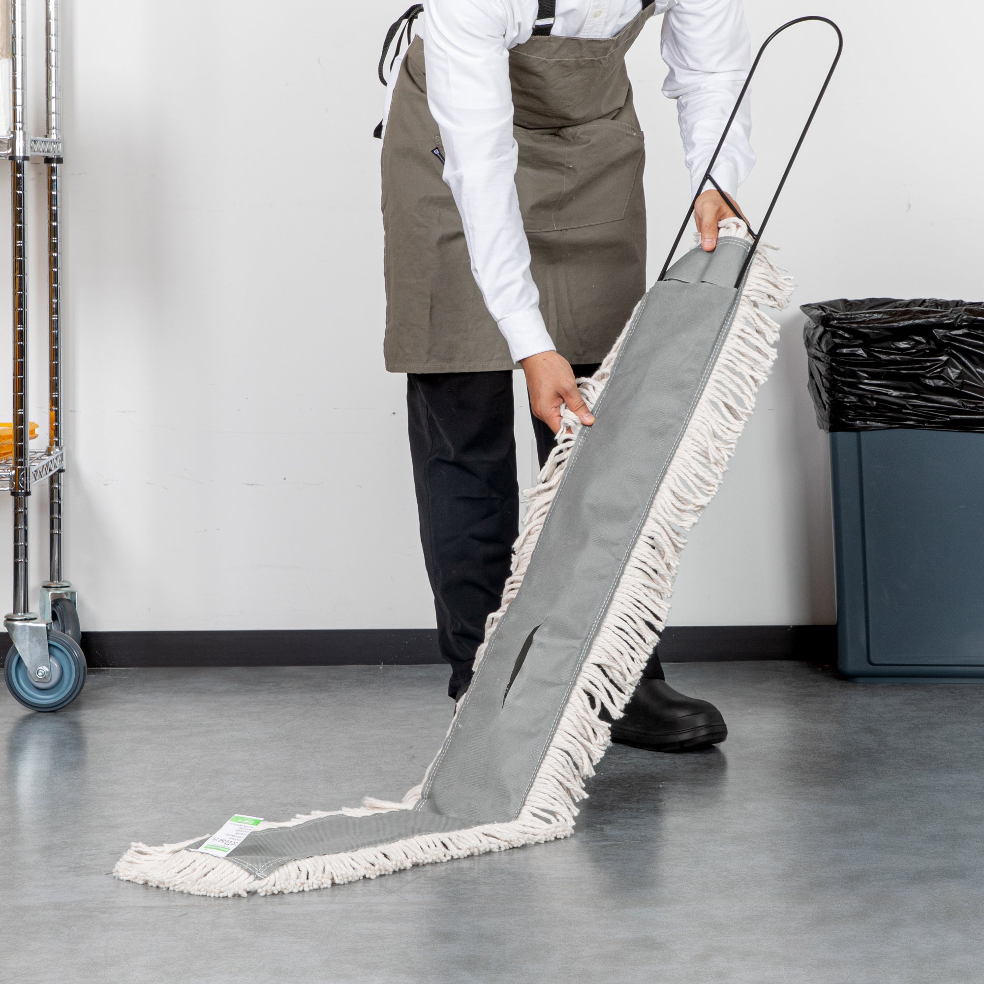 Clean Tek Professional Wire Swivel Snap Mop Frame - 48" x 5" - 1 count box