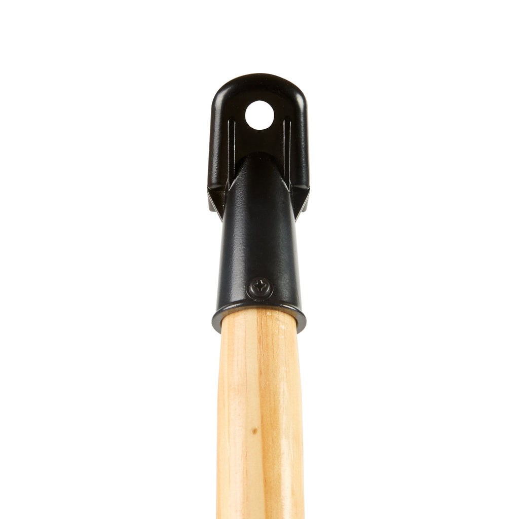Clean Tek Professional Wood Bolt Tip Push Broom Handle - 60" - 1 count box