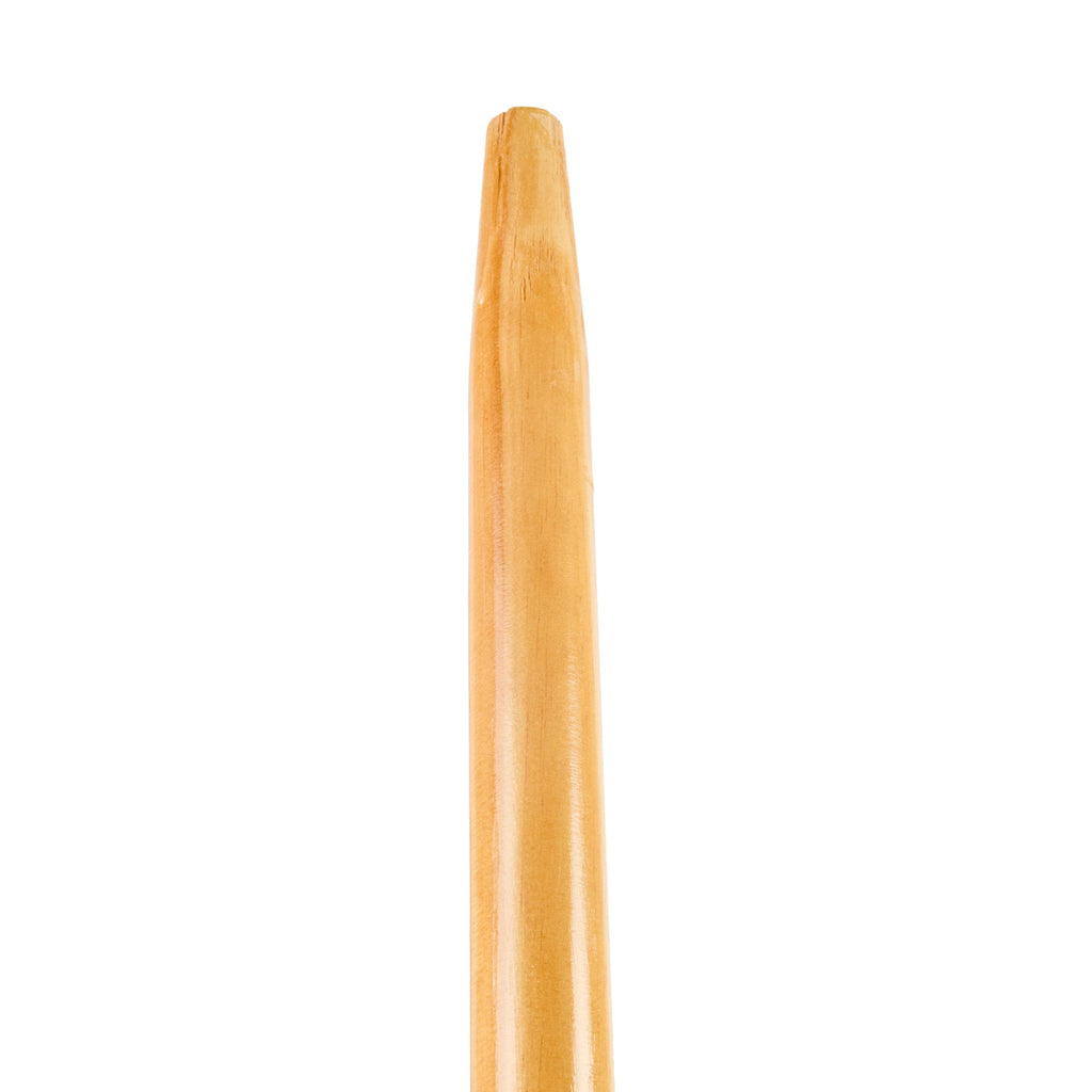 Clean Tek Professional Wood Tapered Push Broom Handle - 59" - 1 count box