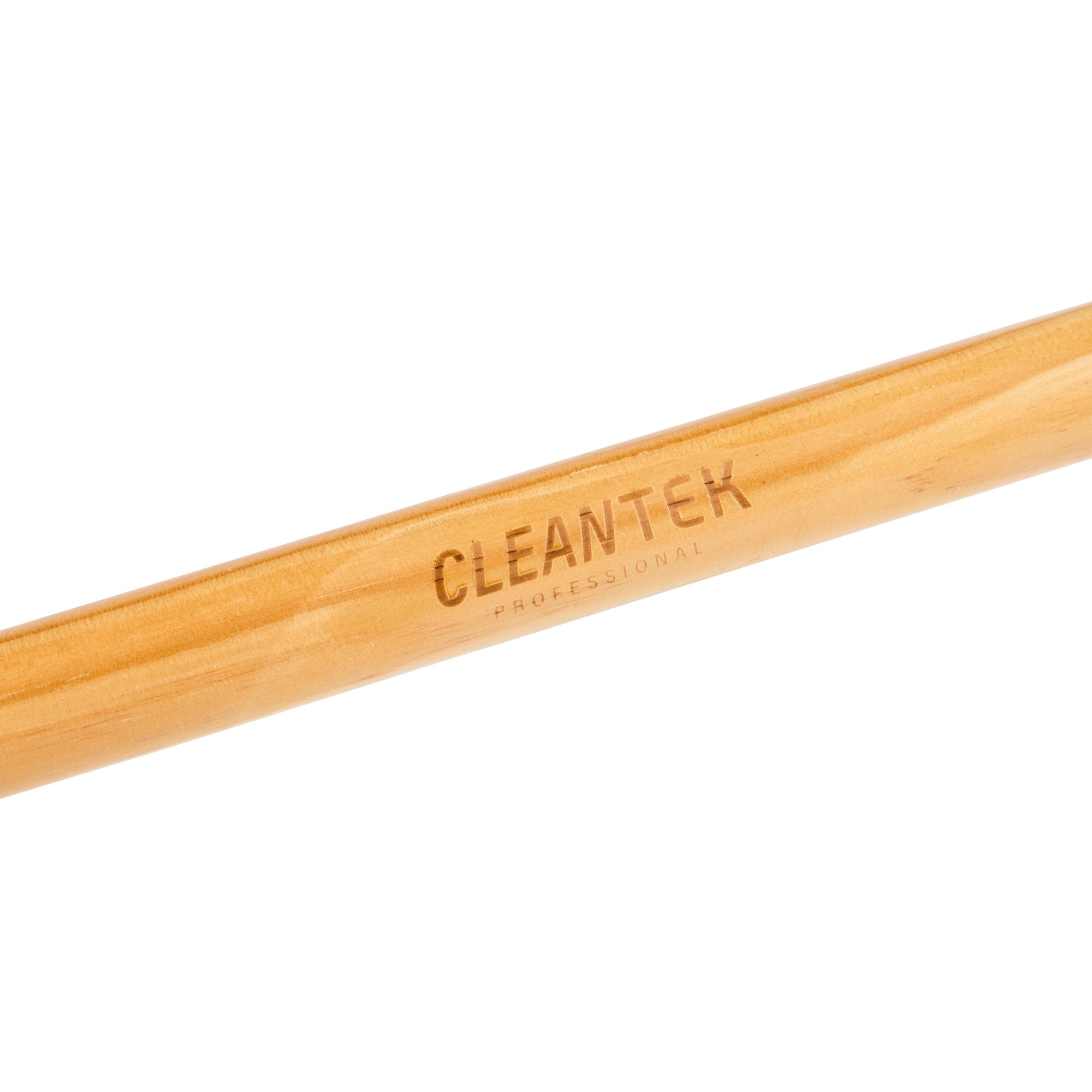 Clean Tek Professional Wood Tapered Push Broom Handle - 59" - 1 count box