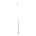 Clean Tek Professional Black Steel Angled Broom Handle - Threaded - 48" - 1 count box