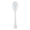 Cater Tek White Plastic Serving Spoon - 9 3/4" - 10 count box